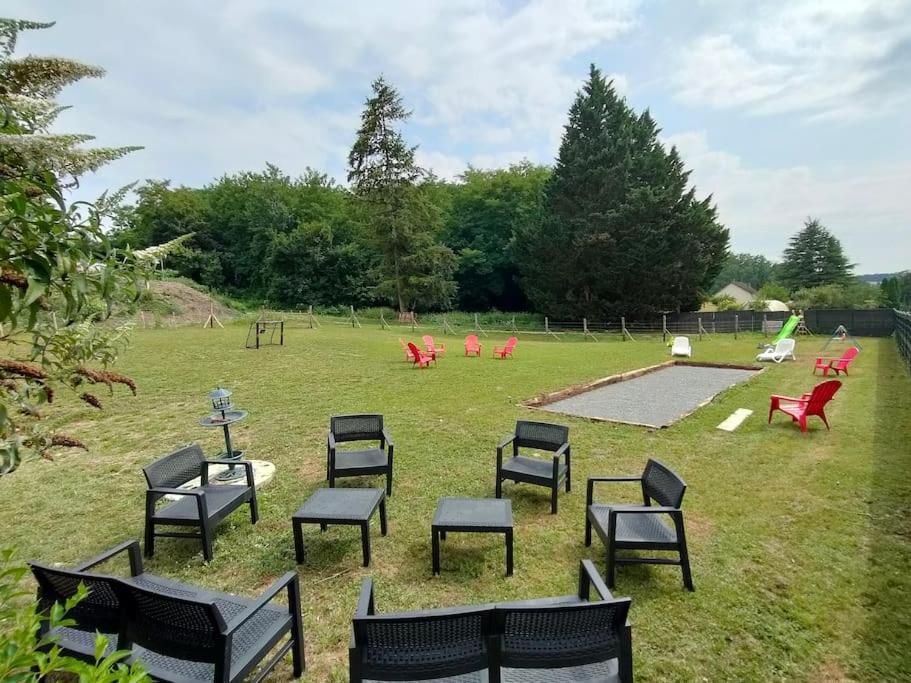 *Gite Aux Grappes Du Pressoir* A 2 Km De Beauval Seigy Exterior photo